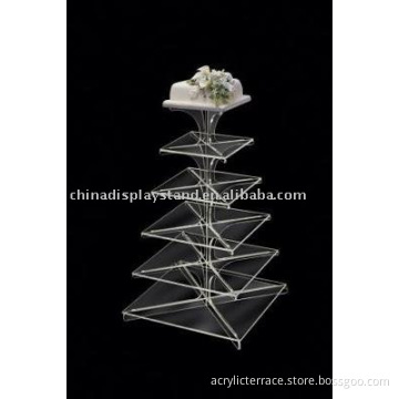 Acrylic Clear Cake Stands